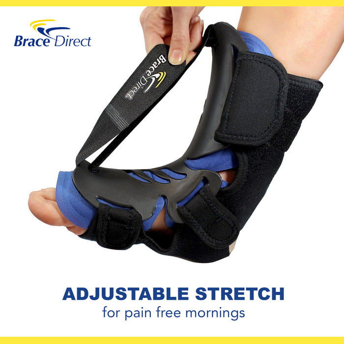 Brace Direct Dorsal-Posterior Dynamic Night Splint- Advanced Support for Plantar Fasciitis & Foot Pain