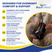Brace Direct Dorsal-Posterior Dynamic Night Splint - Advanced Support for Plantar Fasciitis & Foot Pain