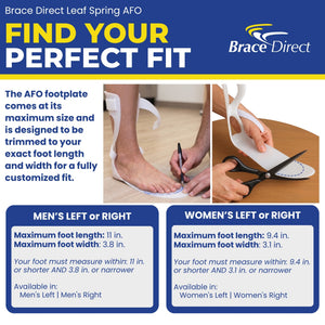 Best AFO for Foot Drop Recovery | Brace Direct Leaf Spring AFO ...
