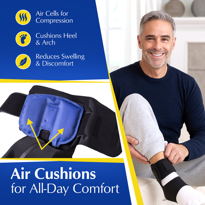 air heel plantar fasciitis Premium Plantar Fasciitis Brace | Brace Align Air Wrap Brace
