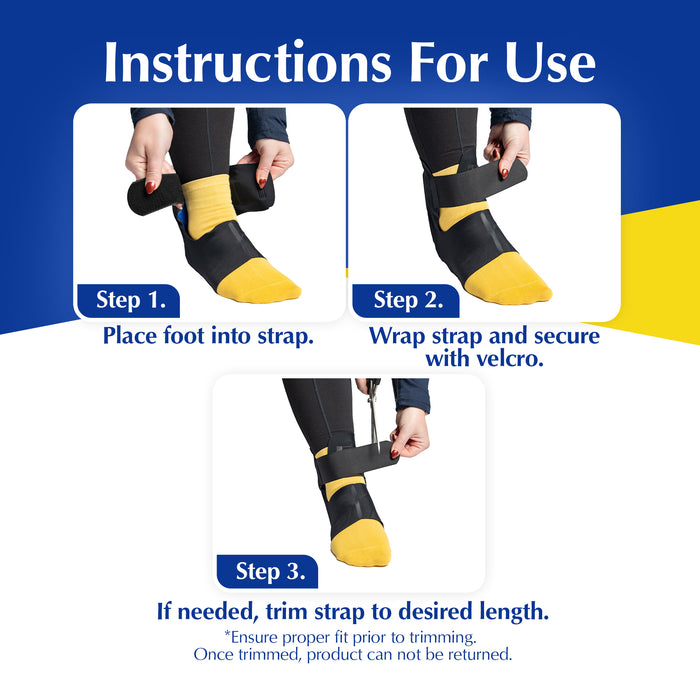 Brace Align Plantar Fasciitis Air Wrap L1902 - Support for Plantar Fasciitis and Heel Pain