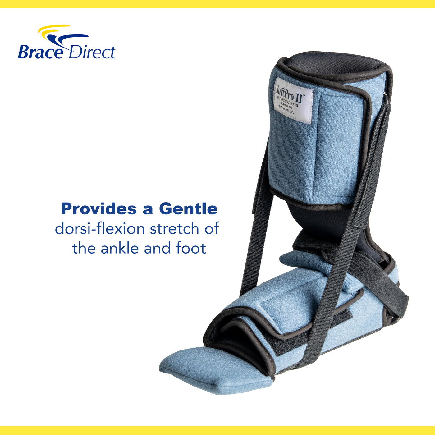 Best Foot and Ankle Orthosis for Skin Protection | OCSI SoftPro II ...
