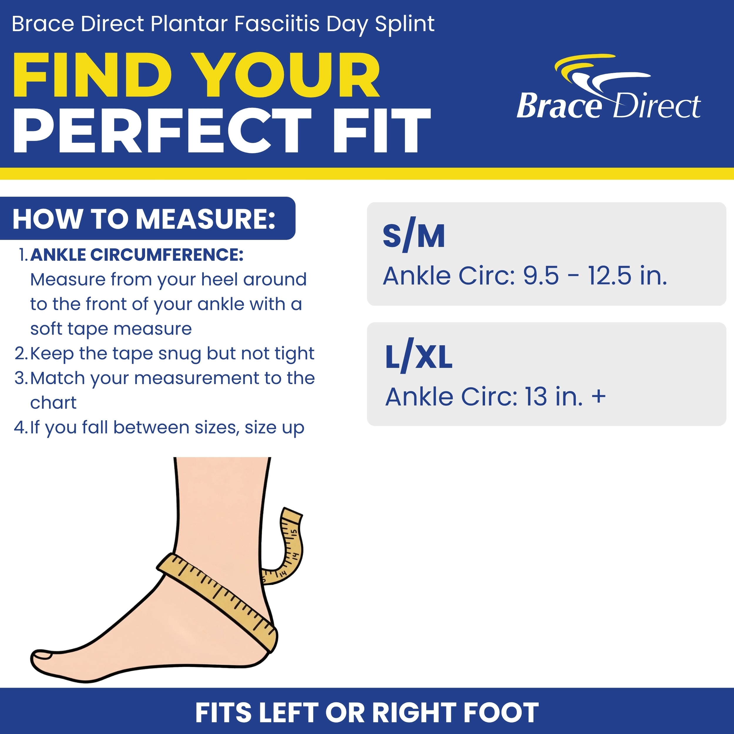 Best Day Splint for Plantar Fasciitis | Brace Direct Plantar Fasciitis ...