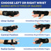 Brace Direct Pro Boxer Metacarpal Hand Fracture Splint - 3-in-1 Ulnar & Radial Gutter Hand Brace for Boxer’s Fracture, Metacarpal Injury Support, Adjustable Hand Immobilizer L3809 L3807