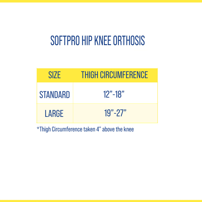 SoftPro HKO Hip Abduction Orthosis L1652 - Expertly Designed for Hip Contracture Therapy OCSI by Brace Direct