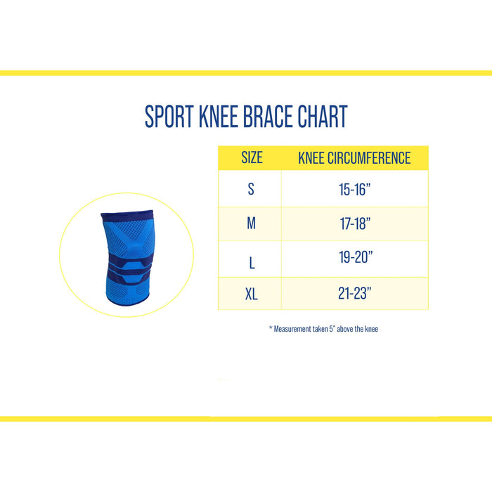 Brace Direct Sport Compression Sleeve for Knee