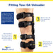 Osteoarthritis Offloading Knee Brace – Unloader Support for Medial & Lateral OA, Meniscus & Cartilage Pain by Brace Align – PDAC L1843/L1851 – Right (Fits up to 30 in Thigh) – for Men & Women