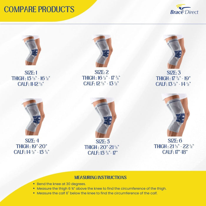 Bauerfeind GenuTrain P3 Knee Brace - Patellar Stabilizer for Pain from Misalignment and Instability