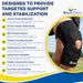 Breg Lateral Stabilizer for Patellar Tracking – Neoprene Knee Brace | BraceDirect.com