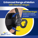 Brace Direct Deluxe Plus Size Internal Hinged Knee Brace | Adjustable ROM Support for Bariatric Patients Up to 8XL L1832 L1833