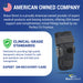 Brace Direct External ROM Plus Size Knee Brace PDAC L1832 / L1833 - Adjustable Support for Sizes XL to 8XL