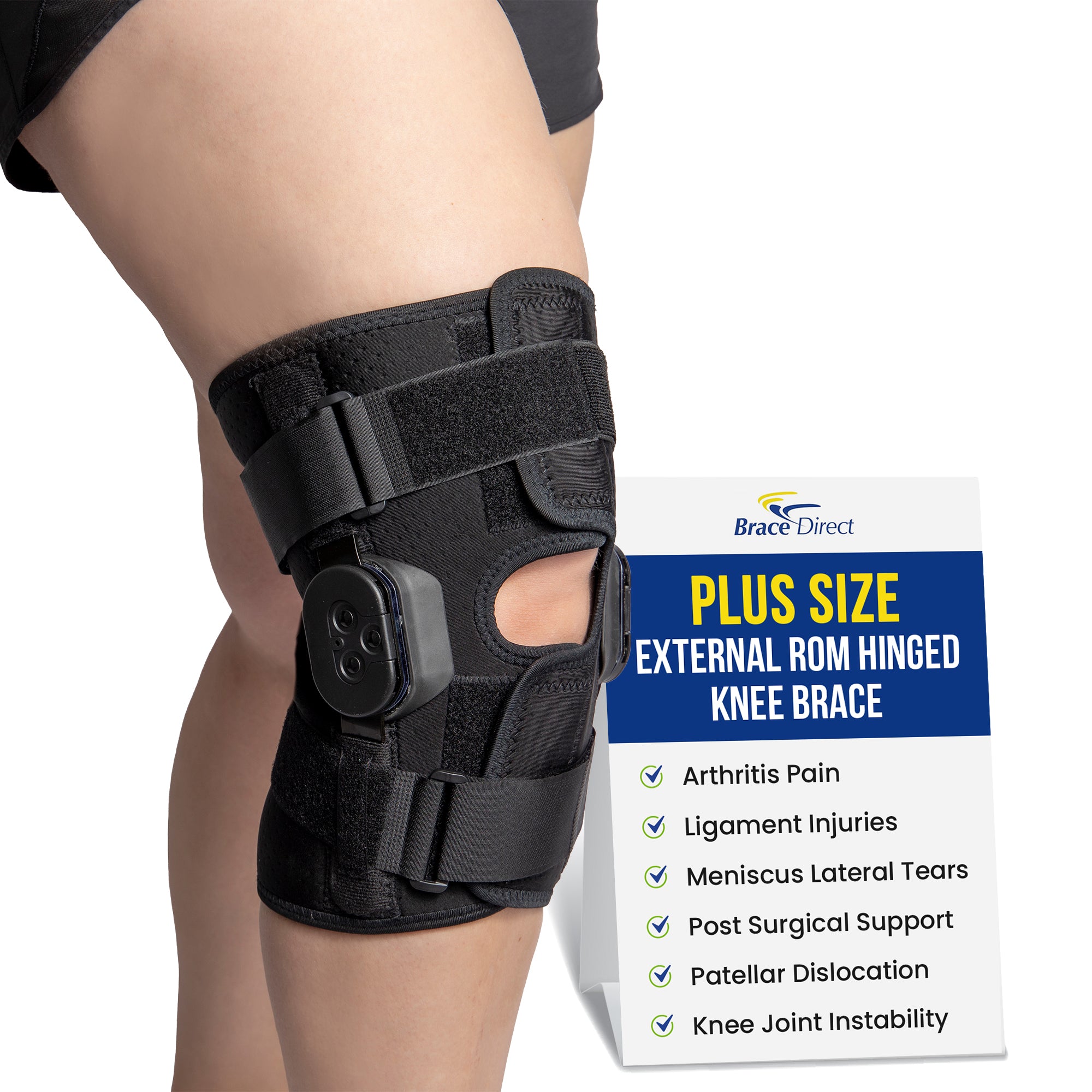 Best Plus Size Knee Brace XL to 8XL | Adjustable Knee Brace for