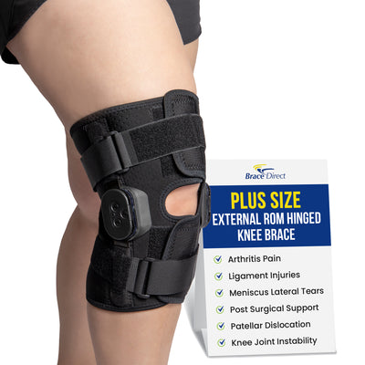 Brace Direct External ROM Plus Size Knee Brace
