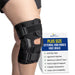 Brace Direct External ROM Plus Size Knee Brace PDAC L1832 / L1833 - Adjustable Support for Sizes XL to 8XL