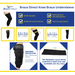 Best Knee Brace Undersleeve | Brace Direct Non-Slip Compression Sleeve | BraceDirect.com