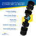 Post-Op ROM T-Scope Knee Brace - Telescoping Range of Motion Hinged Knee Support for ACL, MCL, PCL, Meniscus & Fracture Surgery Recovery by Brace Direct - Universal Fit (Thigh ≤ 28″, Calf ≤ 16″)