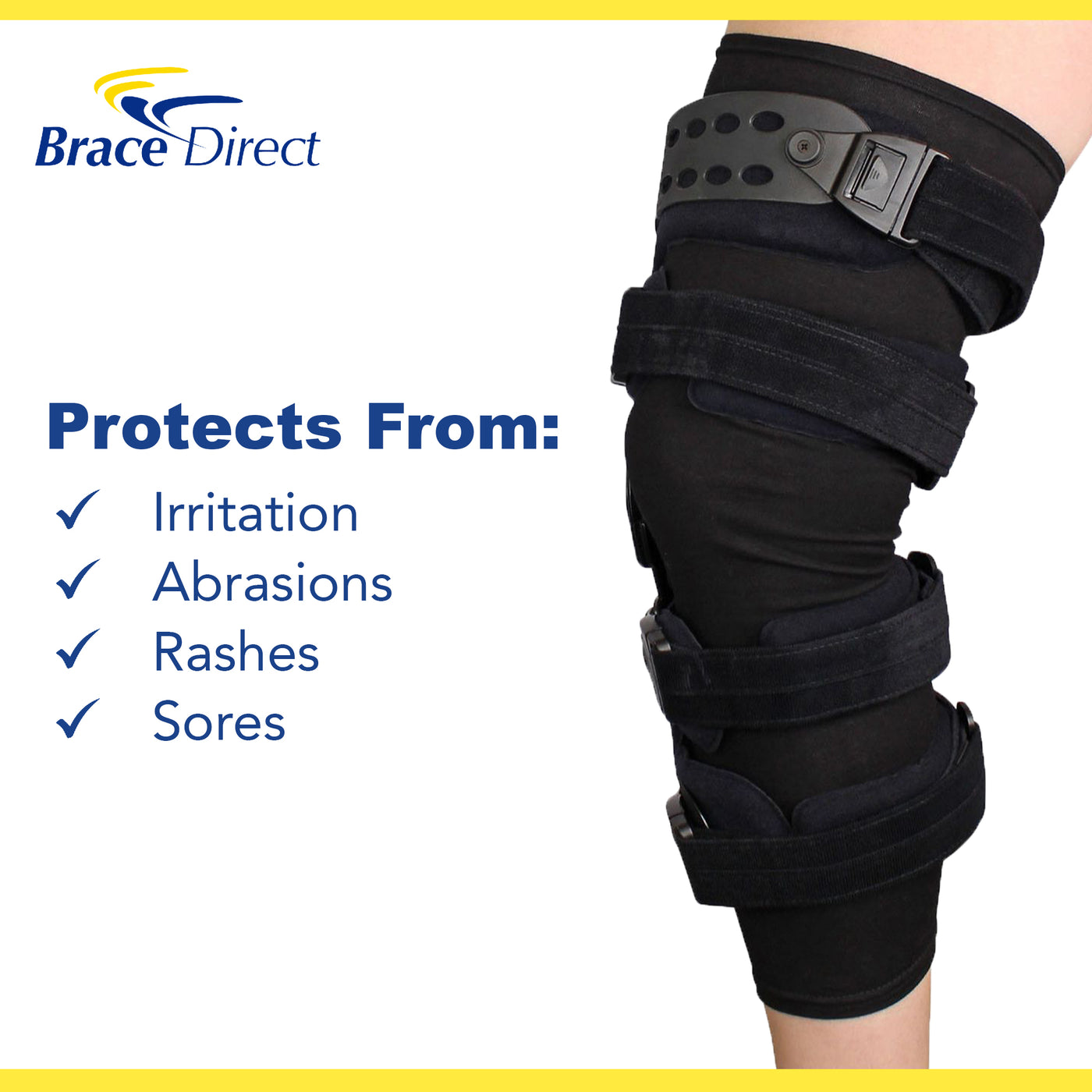 Brace Align - Non-Slip, Comfortable Knee Brace Undersleeve — Brace Direct