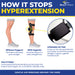 OrthoPro HyperEx Knee Brace L1850 - Advanced Support for Hyperextension Control