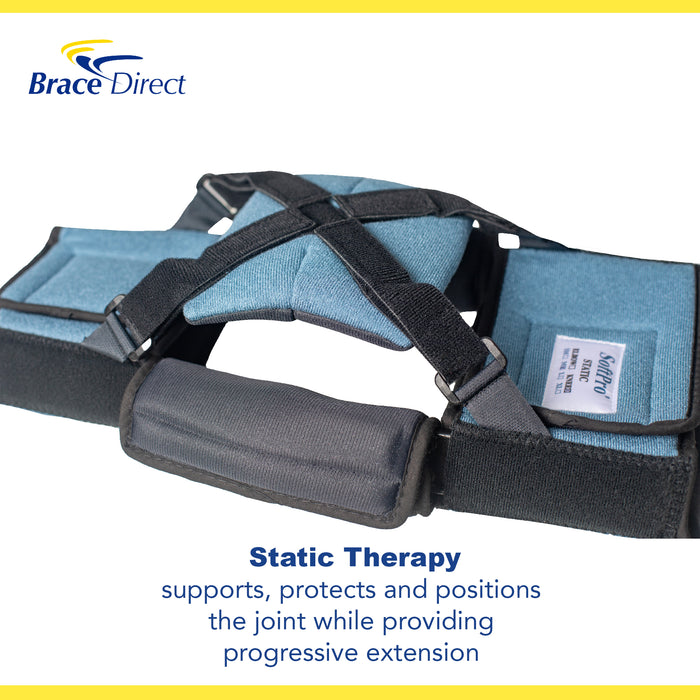 SoftPro Static Knee Orthosis L1831 - OCSI by Brace Direct | Effective for Knee Flexion Contracture Management