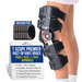 Breg T Scope Premier Post-Op Knee Brace with BridgeTech Incision Pad - Trusted Knee Recovery Solution by Brace Direct L1833, L1832