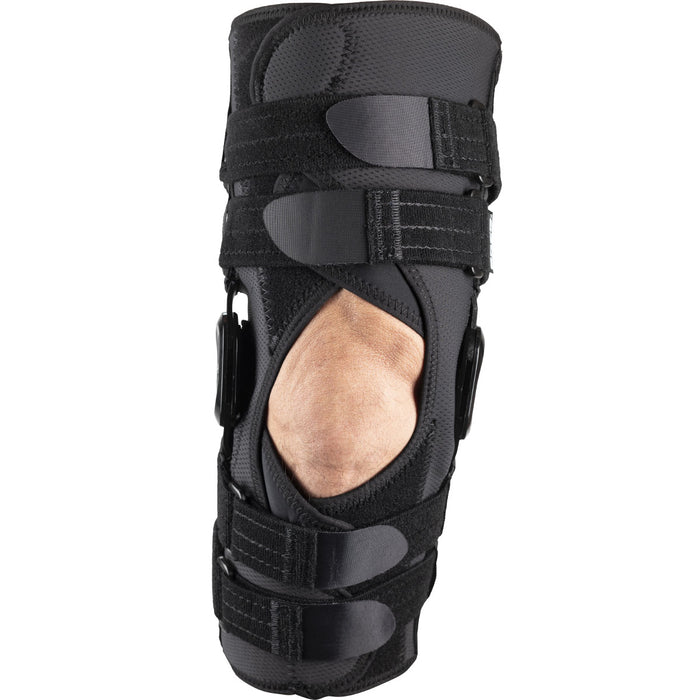 Breg CrossRunner Soft Wraparound Knee Brace L1832/L1833 - Adjustable Support for Ligament Instabilities