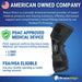 Brace Align Comfort Plus Dual Adjustment OA Knee Brace for Osteoarthritis – Valgus/Varus Offloading & ROM Hinge | PDAC L1843/L1851