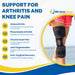 Brace Align Soft Osteoarthritis Knee Brace - Adjustable OA Support with Dual Valgus/Varus Alignment & Condyle Pads