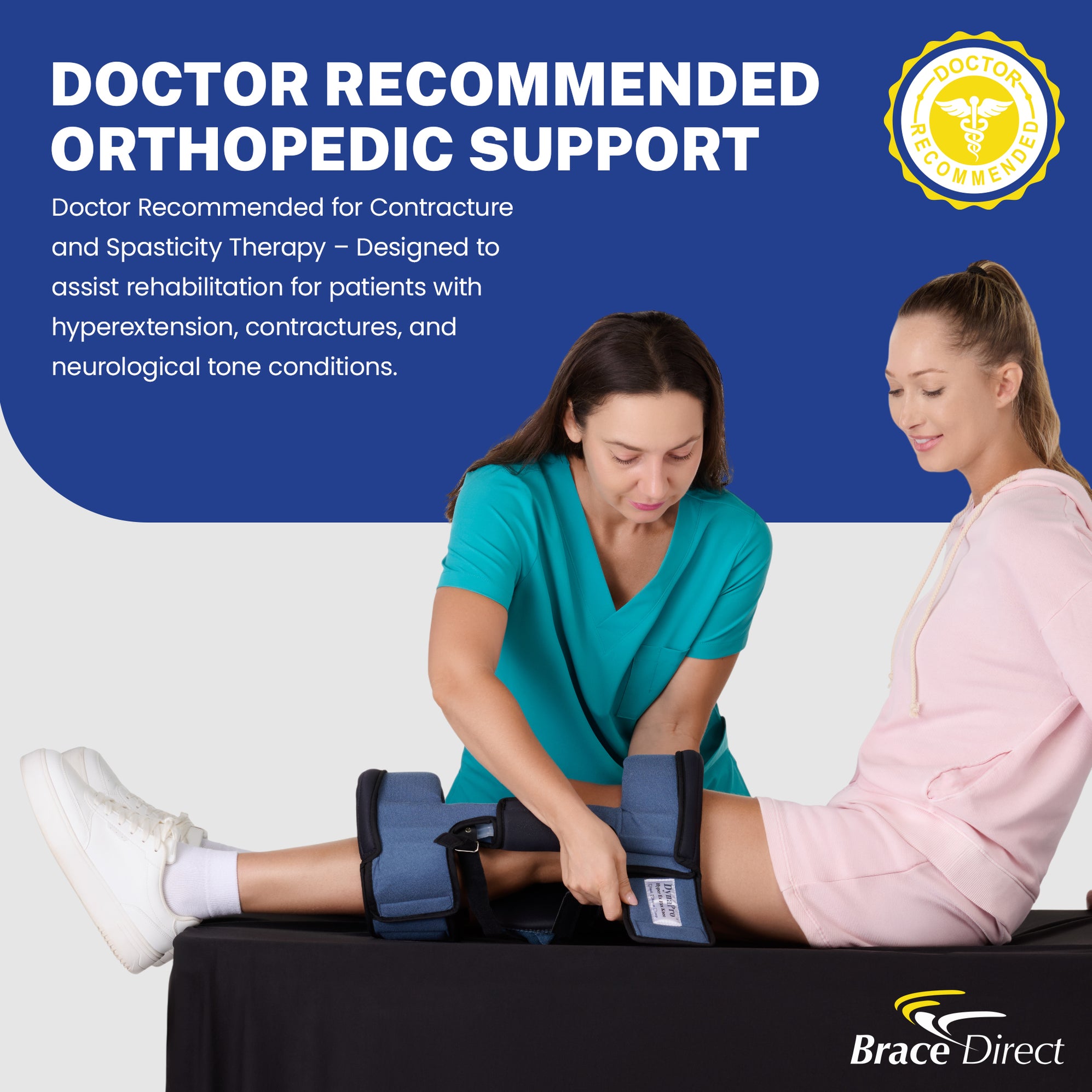 DynaPro Hyperextension Flex Knee Orthosis - Static Dynamic Knee ...