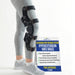Guardian HXR Rehabilitator Knee Brace - Dual Hinged with Air Bladder for Knee Hyperextension Prevention - L1850