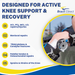 Ossur Rebound Post-Op Knee Brace for Pediatric Patients, ROM Hinged Knee Immobilizer for ACL, MCL, PCL, and Meniscus Repair, Adjustable Telescoping Frame for Kids (L1832, L1833)