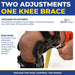 Brace Align Edge OA Unloader Knee Brace with ROM Hinge for Osteoarthritis and ACL Recovery L1845, L1852
