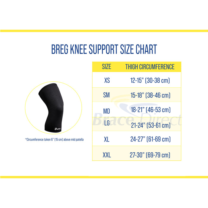 Breg Neoprene Knee Support- Open Patella