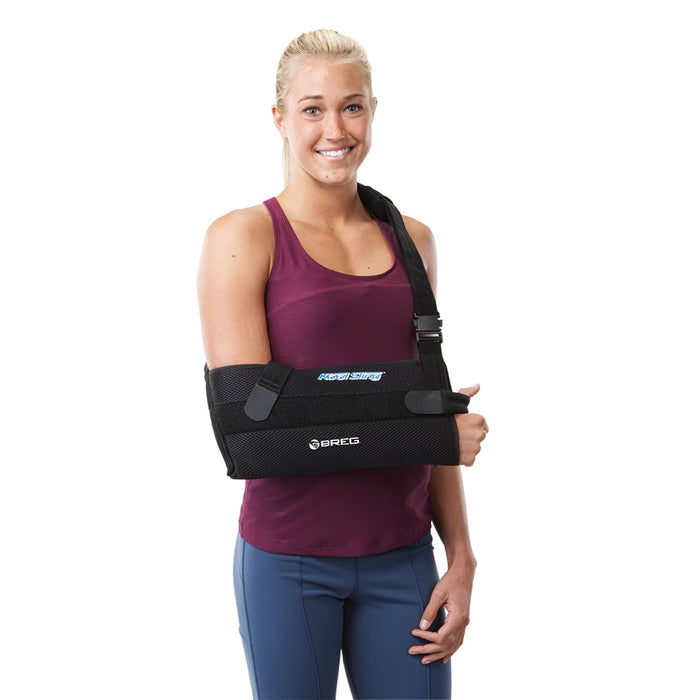 Breg KoolSling & Immobilizer - Breathable Shoulder Support with Advanced Comfort