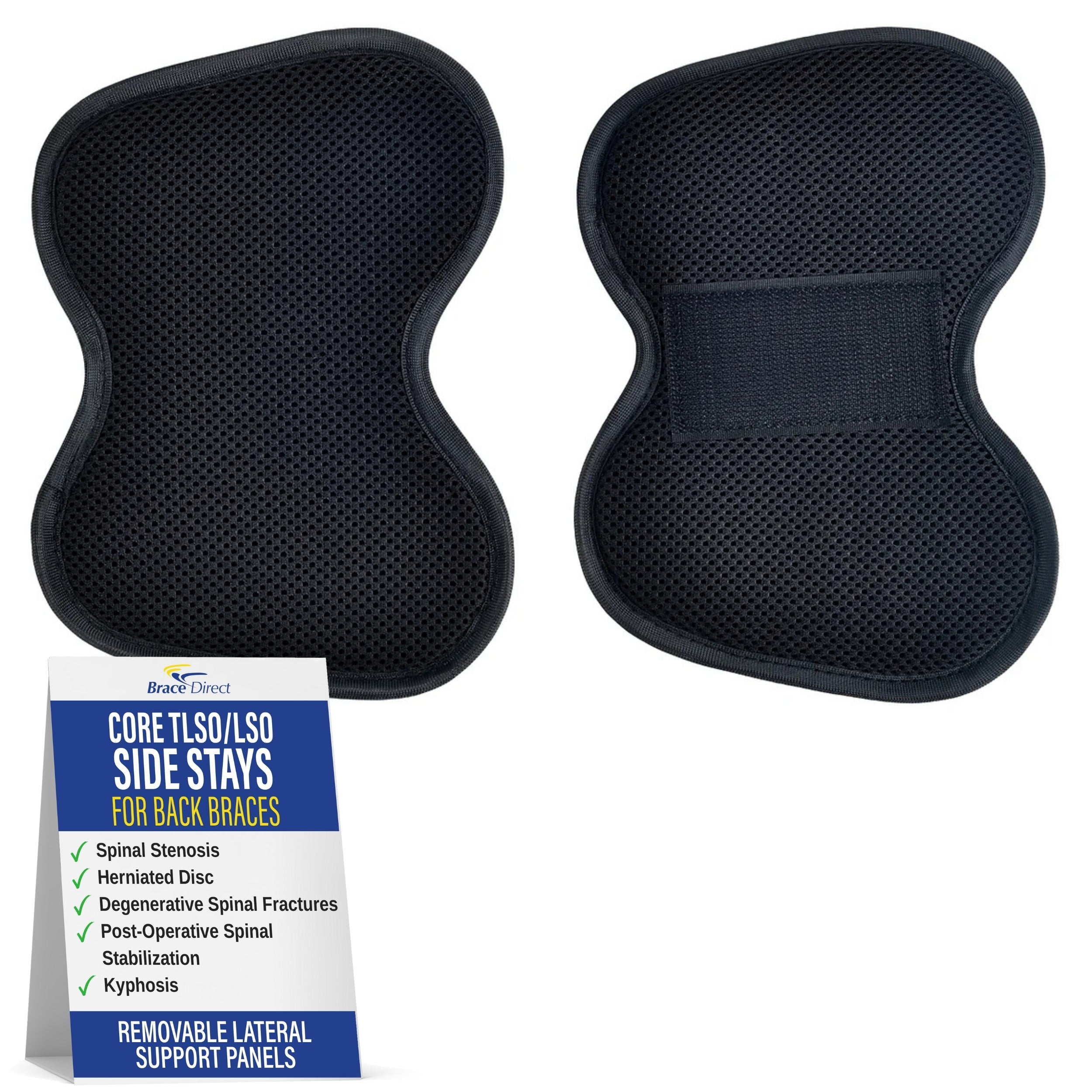 Brace Align Core TLSO LSO Side Stays for Back Braces - Replacement
