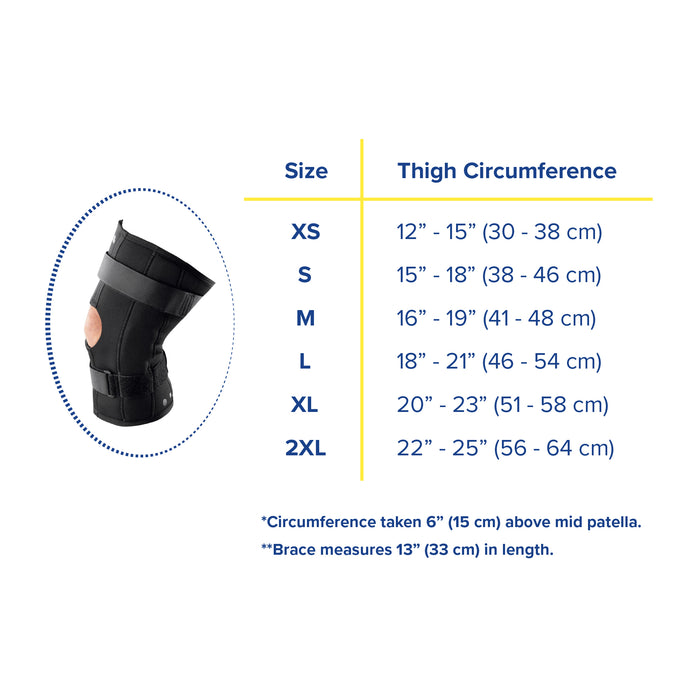 Breg Shortrunner Neoprene Knee Brace: Superior Support for Ligament Health