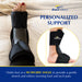Brace Direct Dorsal Night Splint - Adjustable Relief for Plantar Fasciitis and Heel Pain