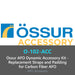 Ossur AFO Dynamic Accessory Kit - Replacement Straps and Padding for Carbon Fiber AFO (Brace not included)