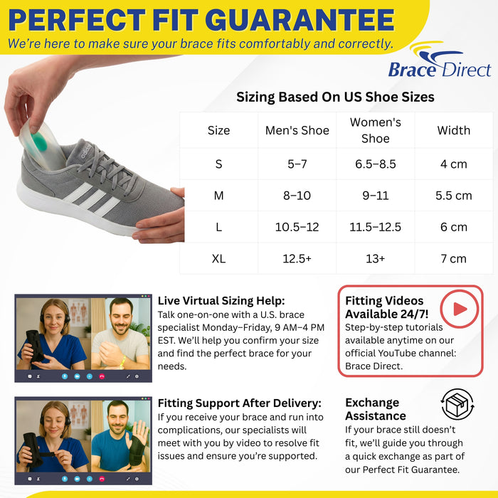 OCSI SoftPro II In-Bed UltraSmooth AFO L4396/L4397 - Foot and Ankle Support with Skin Protection