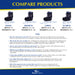 Plantar Fasciitis Foot Strap with Adjustable Air-Cell Compression for Daytime Relief of Heel Pain & Achilles Tendonitis by Brace Direct
