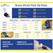 Brace Direct Post-Op Shoe - Adjustable Medical Orthopedic Walking Support for Broken Foot, Toe, Stress Fractures, Bunions, Injuries in Cast, Post Surgery Recovery, Fits Left or Right Foot
