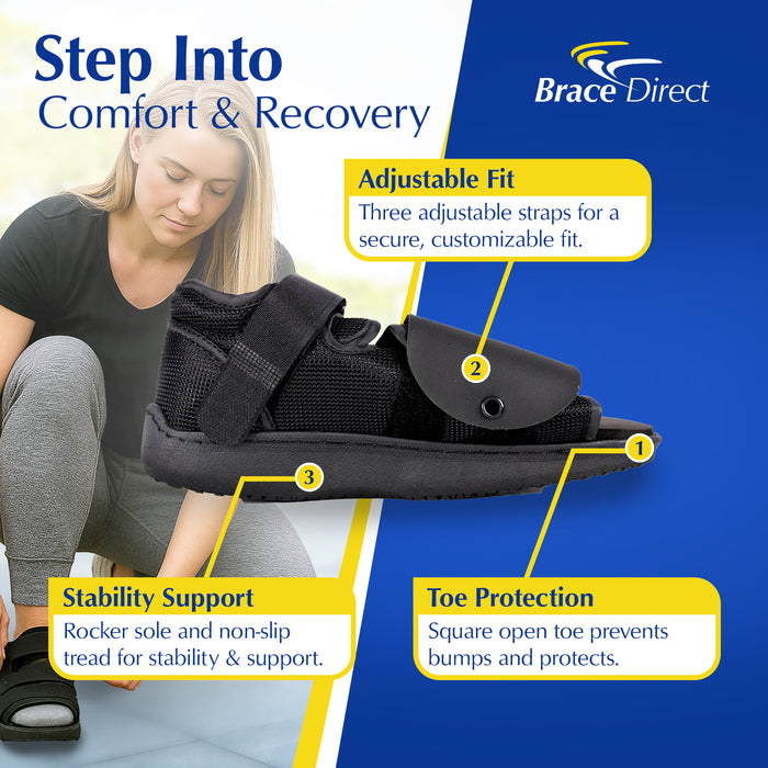 Brace Align Deluxe Post Op Shoe L3260 - Professional Support For Surgery Recovery & Foot Injuries