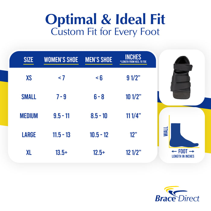 Brace Align Deluxe Post Op Shoe L3260 - Professional Support For Surgery Recovery & Foot Injuries