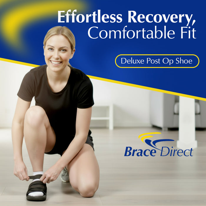 Brace Align Deluxe Post Op Shoe L3260 - Professional Support For Surgery Recovery & Foot Injuries