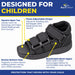 Brace Align Children's Post Op Shoe - Medical-Grade Recovery Support for Kids L3260