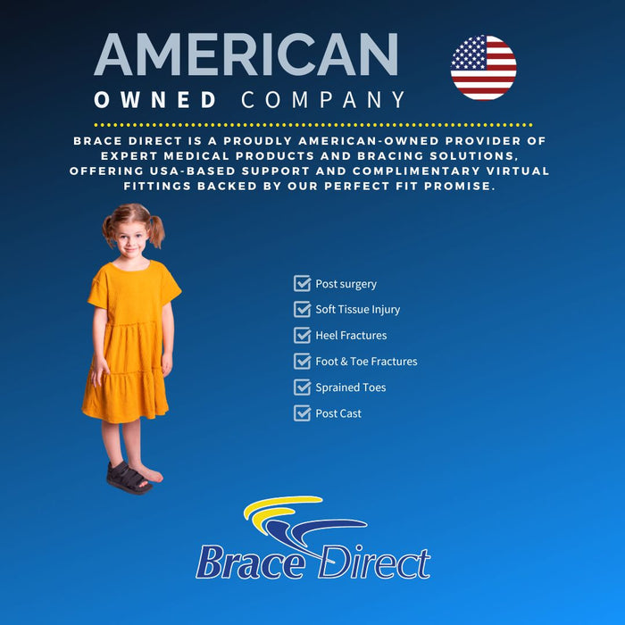 Brace Align Children's Post Op Shoe - Medical-Grade Recovery Support for Kids L3260
