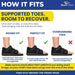 Brace Direct Pediatric Post Op Shoe L3260 - Professional Recovery Support for Children's Foot & Toe Injuries