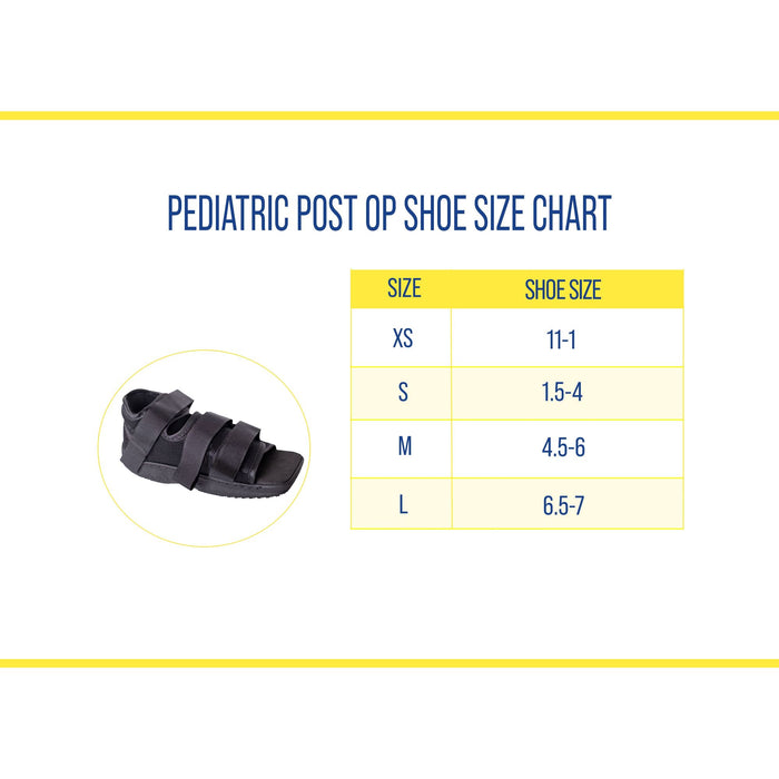 Brace Direct Pediatric Post Op Shoe L3260 - Professional Recovery Support for Children’s Foot & Toe Injuries