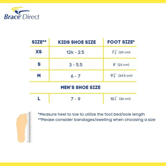 Best Children's Post Op Shoe for Foot Surgery Recovery | Brace Align Pediatric Post Surgical Shoe | BraceDirect.com