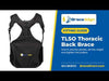 Brace Align Tlso Thoracic Back Support Brace L0456 L0457 - For Posture And Back Pain Relief