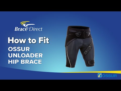 Informational video shows how to fit and wear the Ossur Unloader Hip Brace, by Brace Direct.
